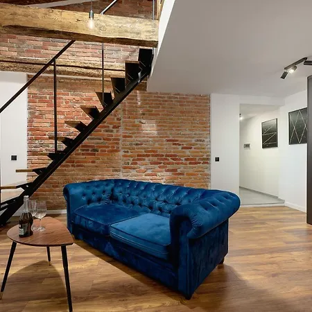 Loft Piotrkowska 37 Antresola Klimatyzacja Bezkontaktowe Wejscie Centrum Lodzi *