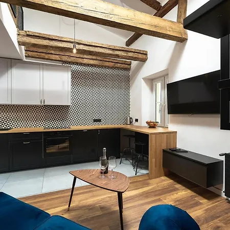 Loft Piotrkowska 37 Antresola Klimatyzacja Bezkontaktowe Wejscie Centrum Lodzi Łódź