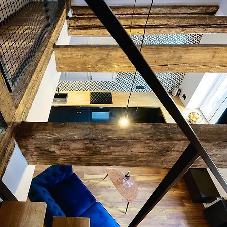 Loft Piotrkowska 37 Antresola Klimatyzacja Bezkontaktowe Wejscie Centrum Lodzi *