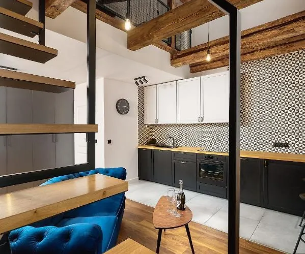 Loft Piotrkowska 37 Antresola Klimatyzacja Bezkontaktowe Wejscie Centrum Lodzi Lejlighed