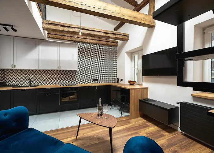 Loft Piotrkowska 37 Antresola Klimatyzacja Bezkontaktowe Wejscie Centrum Lodzi Λοτζ