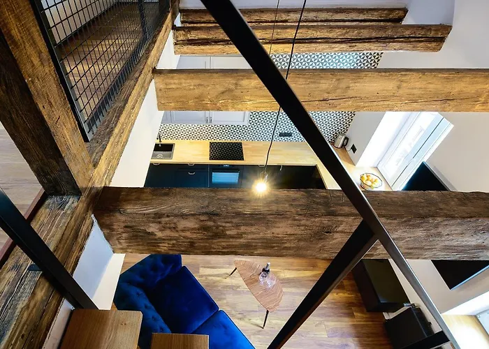 Loft Piotrkowska 37 Antresola Klimatyzacja Bezkontaktowe Wejscie Centrum Lodzi *